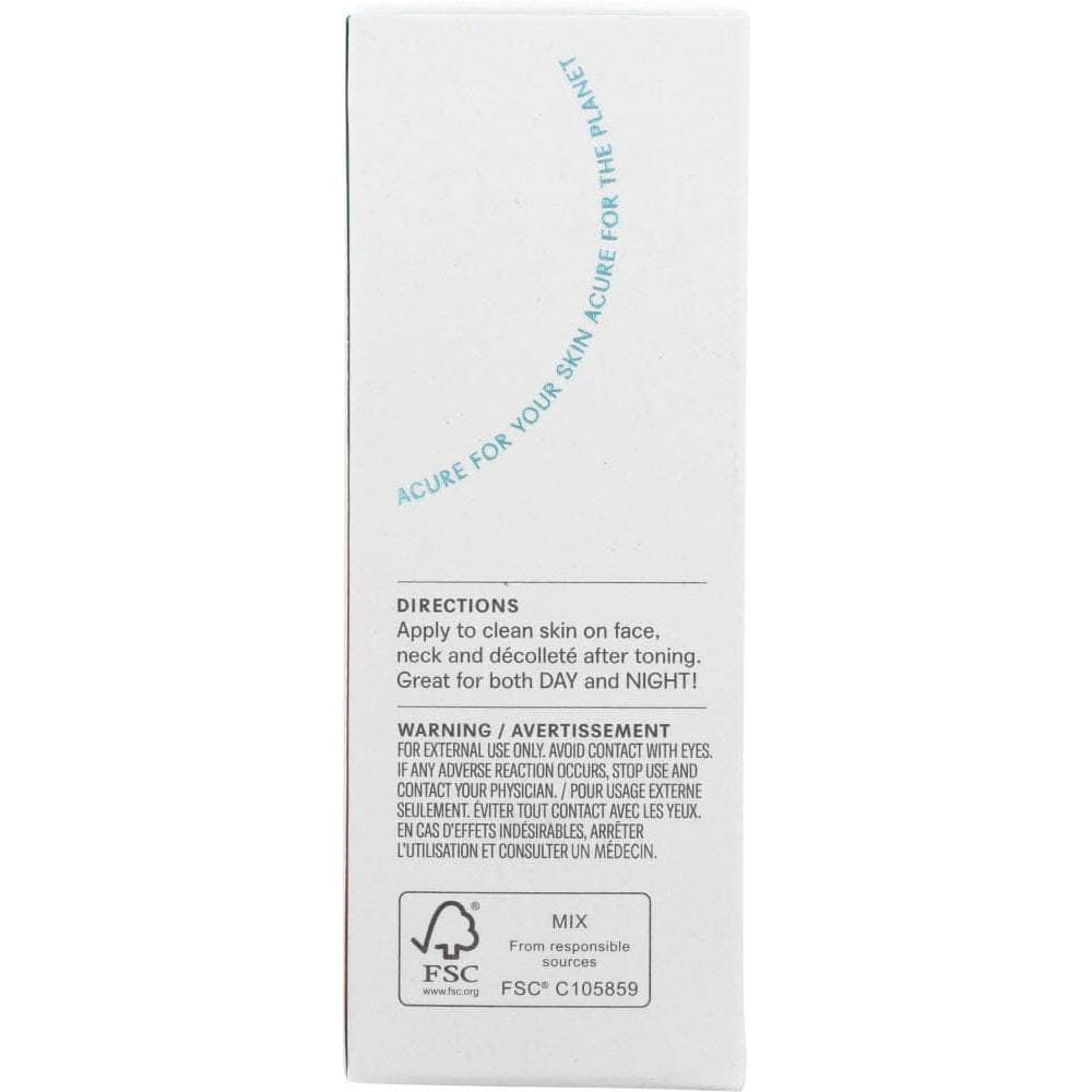 ACURE Acure Incredibly Clear Mattifying Moisturizer, 1.7 Fl Oz