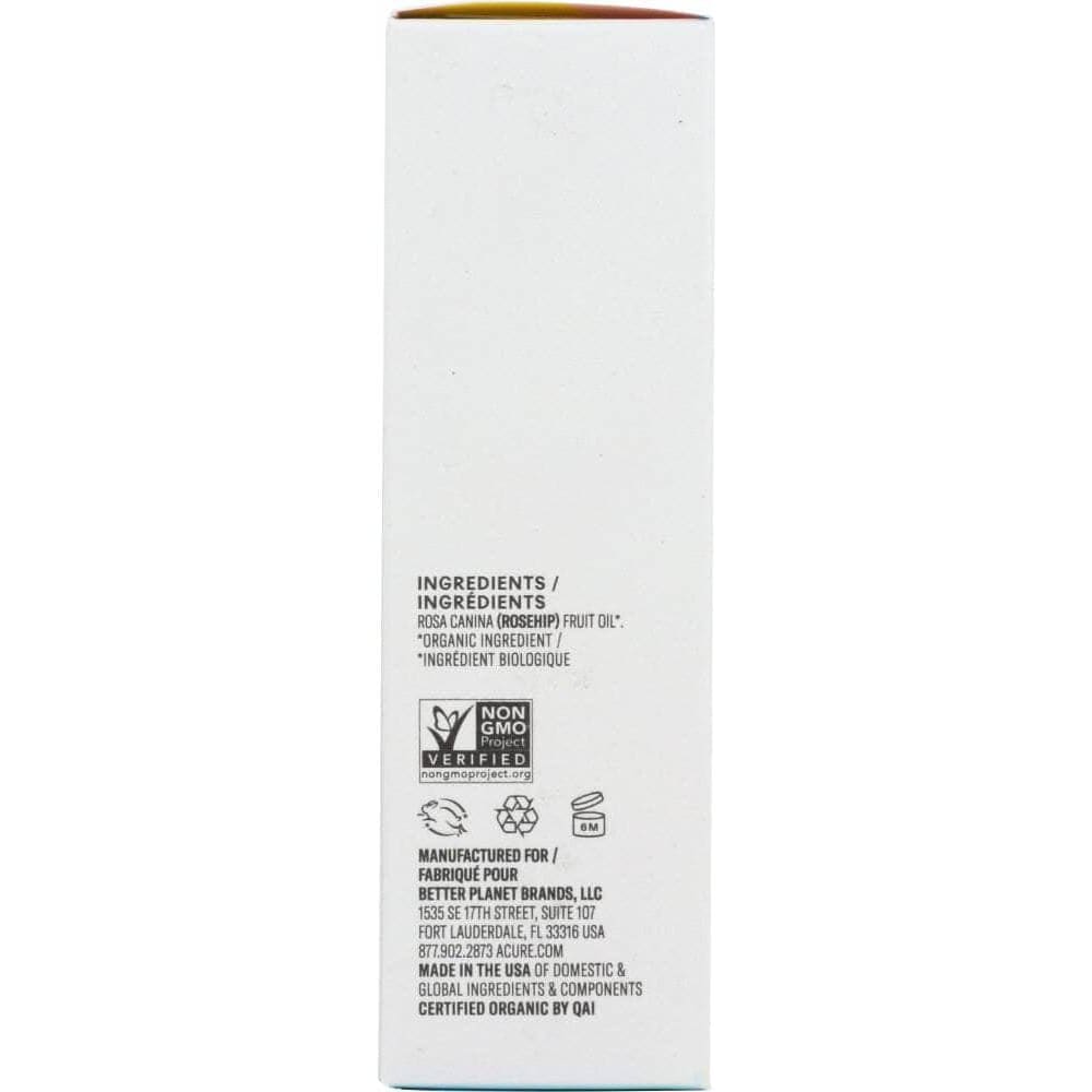 ACURE Acure Organic The Essentials Rosehip Oil, 1 Fl Oz