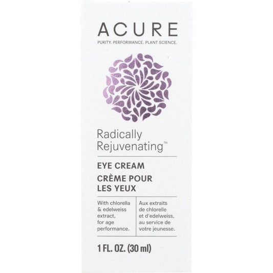 ACURE Acure Radically Rejuvenating Eye Cream, 1 Fl Oz