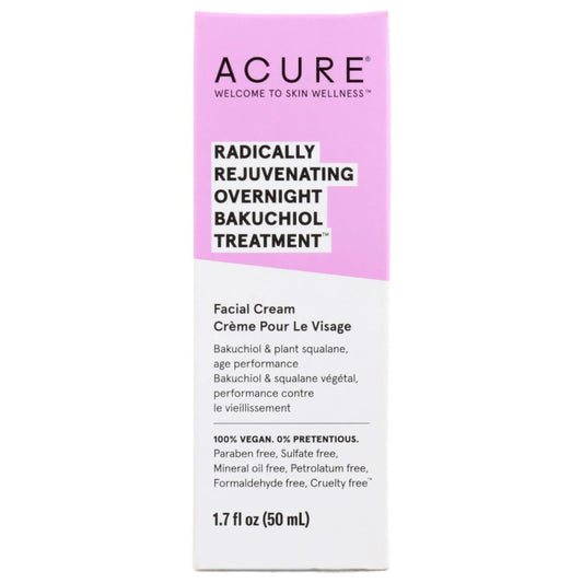ACURE: Radically Rejuvenating Overnight Bakuchiol Treatment 1.7 FO - Beauty & Body Care > Skin Care - ACURE