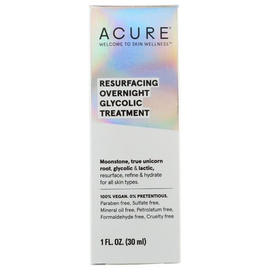 ACURE: Resurfacing Overnight Glycolic Treatment 1 FO - Beauty & Body Care > Skin Care - ACURE