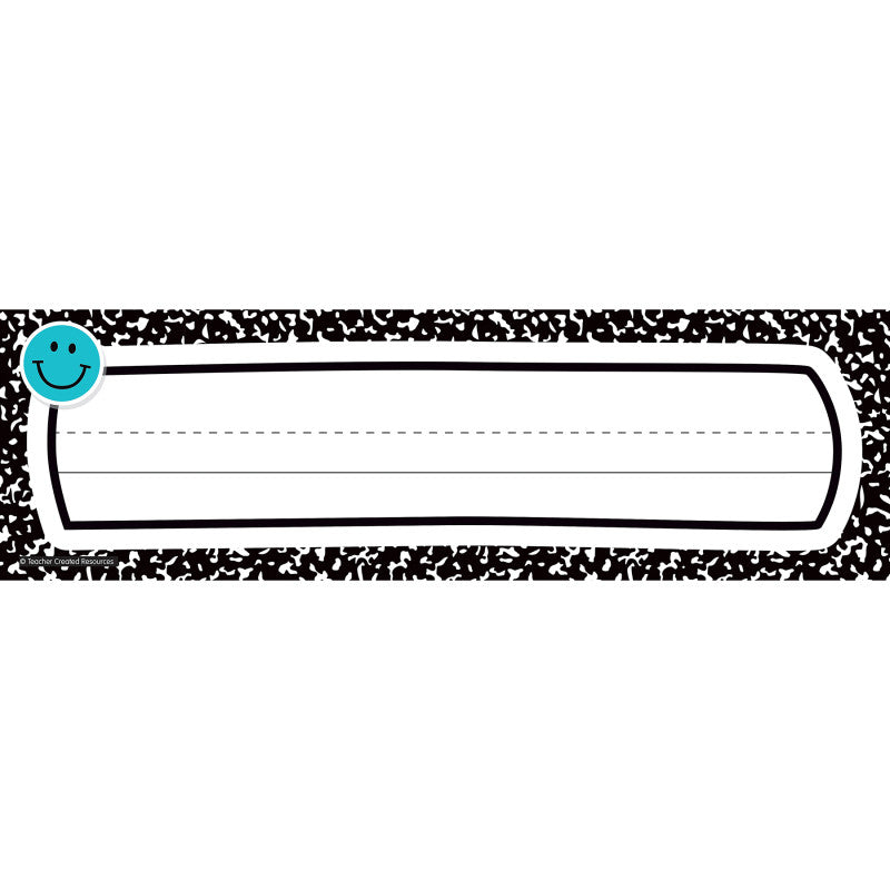 Cool For School Flat Name Plates (Pack of 10)
