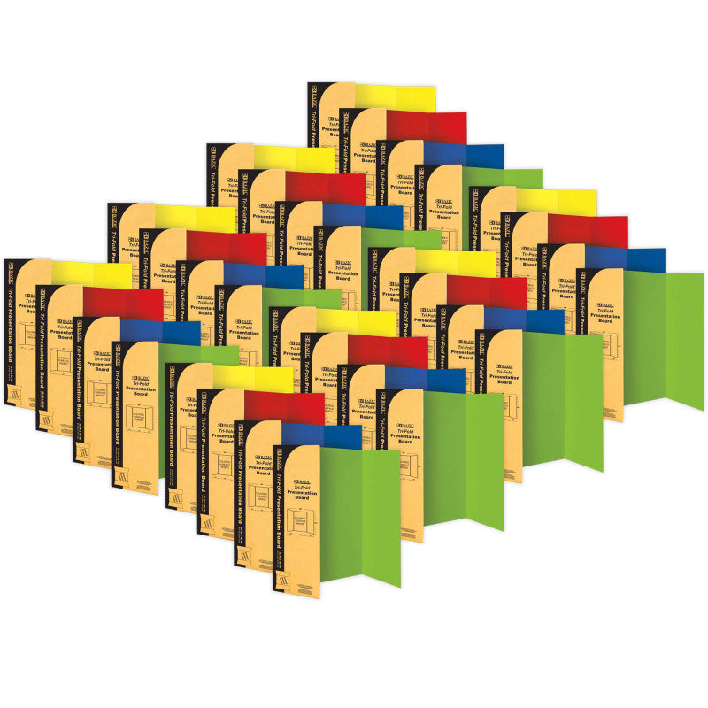 Color Trifold Present Board 24Ct 36 X 48In