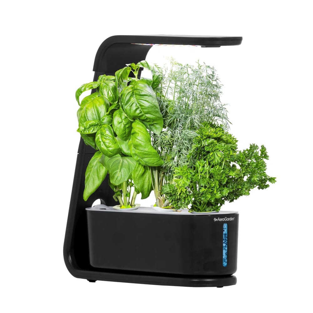 AeroGarden Sprout Black with Seed Starting System Bundle - AeroGarden