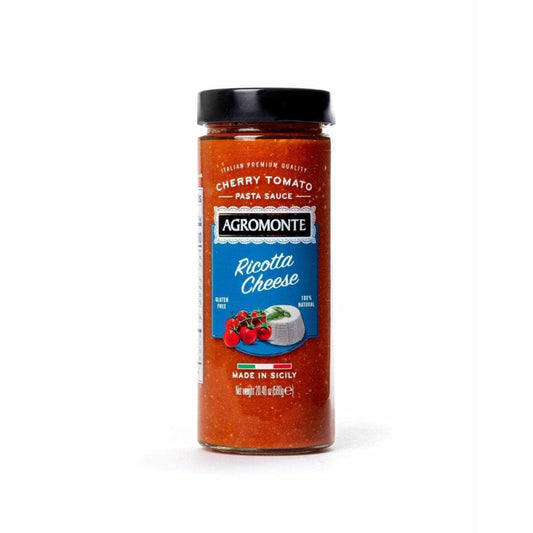AGROMONTE Grocery > Pantry > Pasta and Sauces AGROMONTE Cherry Tomato Pasta Sauce with Ricotta Cheese, 20.46 oz