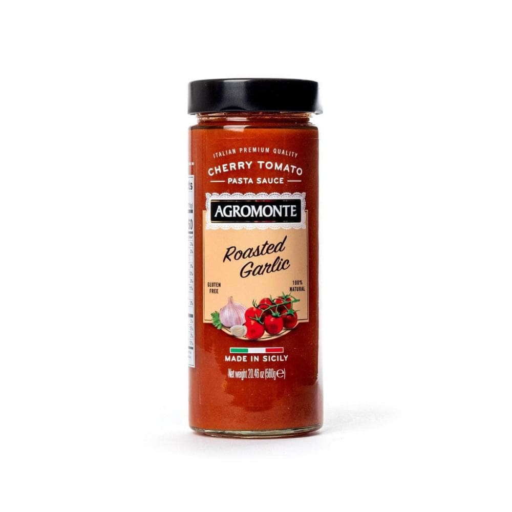 AGROMONTE Grocery > Pantry > Pasta and Sauces AGROMONTE Cherry Tomato Pasta Sauce with Roasted Garlic, 20.46 oz