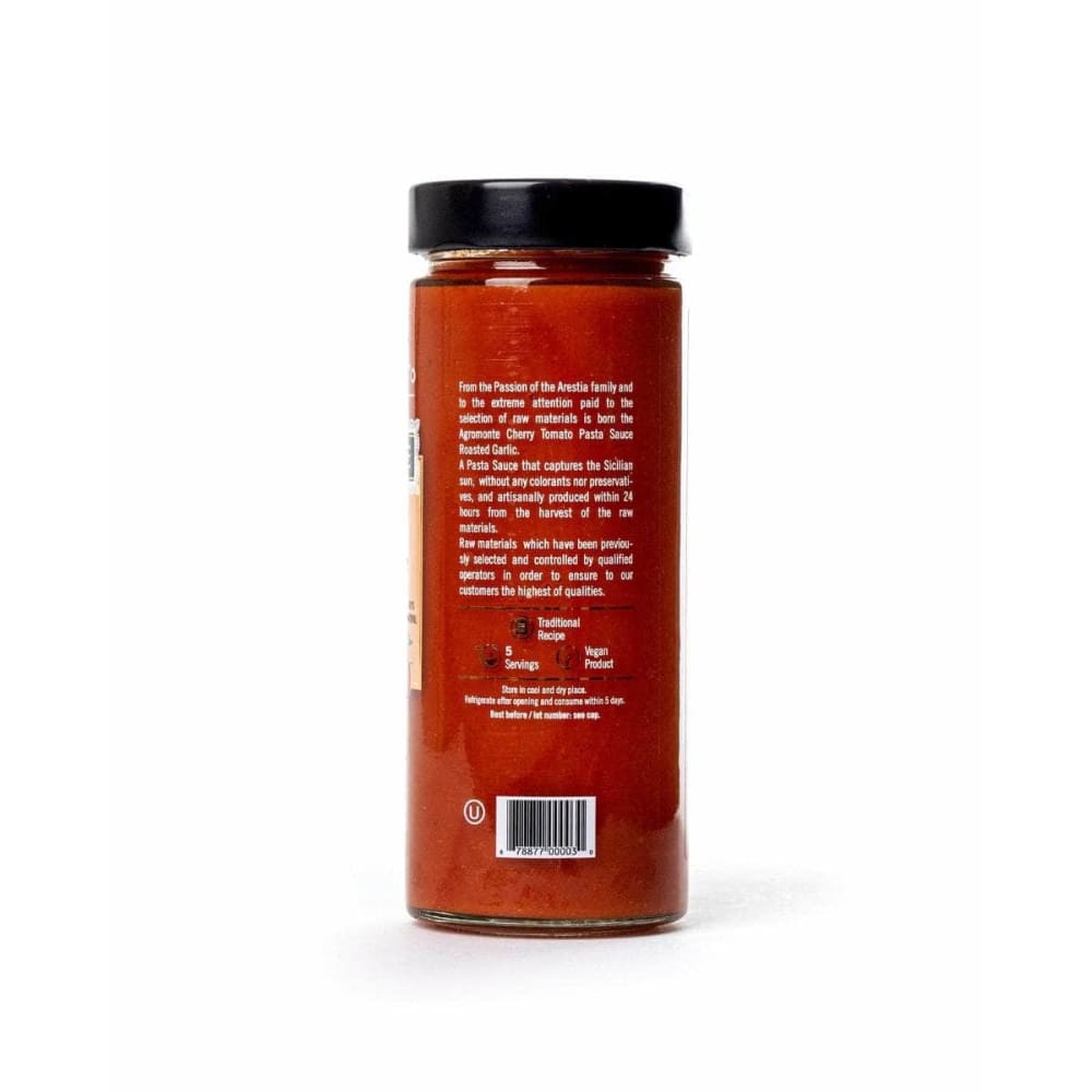 AGROMONTE Grocery > Pantry > Pasta and Sauces AGROMONTE Cherry Tomato Pasta Sauce with Roasted Garlic, 20.46 oz