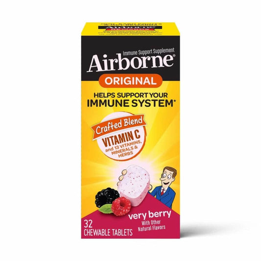 AIRBORNE AIRBORNE Kids Immune Chew Berry, 32 tb