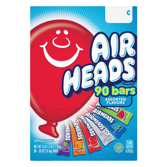 Airheads Chewy Fruit Candy Variety Pack 90 ct. - Airheads