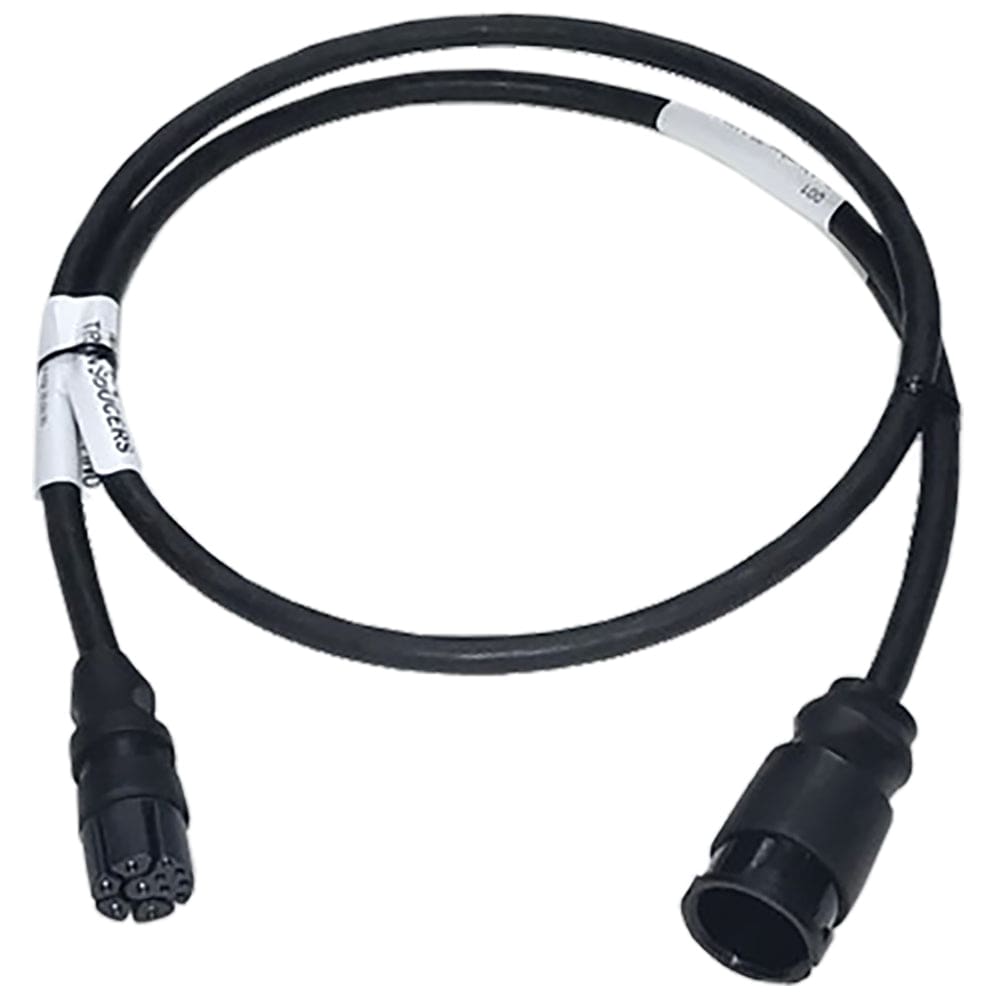 Airmar Raymarine 11-Pin High or Med Mix & Match Transducer CHIRP Cable f/ CP470 - Marine Navigation & Instruments | Transducer Accessories -