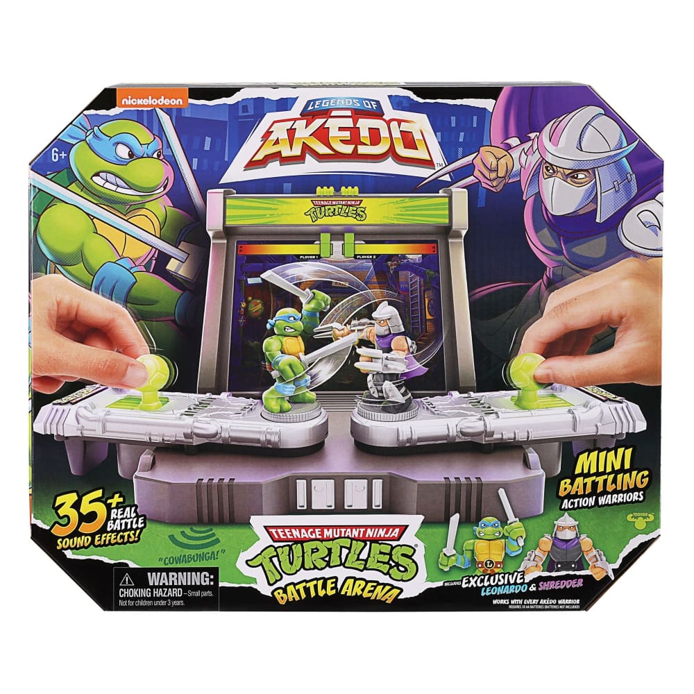 Akedo Teenage Mutant Ninja Turtles Battle Arena - Home/Toys/Indoor Play/Action Figures & Playsets/ - Akedo