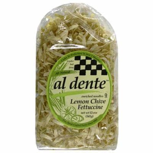 Al Dente Al Dente Lemon Chive Fettuccine Pasta, 12 Oz