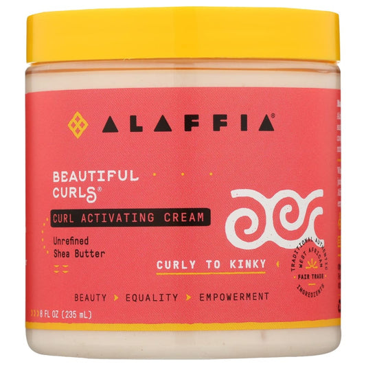 ALAFFIA: Curl Activating Cream 8 fo (Pack of 3) - Beauty & Body Care > Hair Care > Hair Styling Products - ALAFFIA