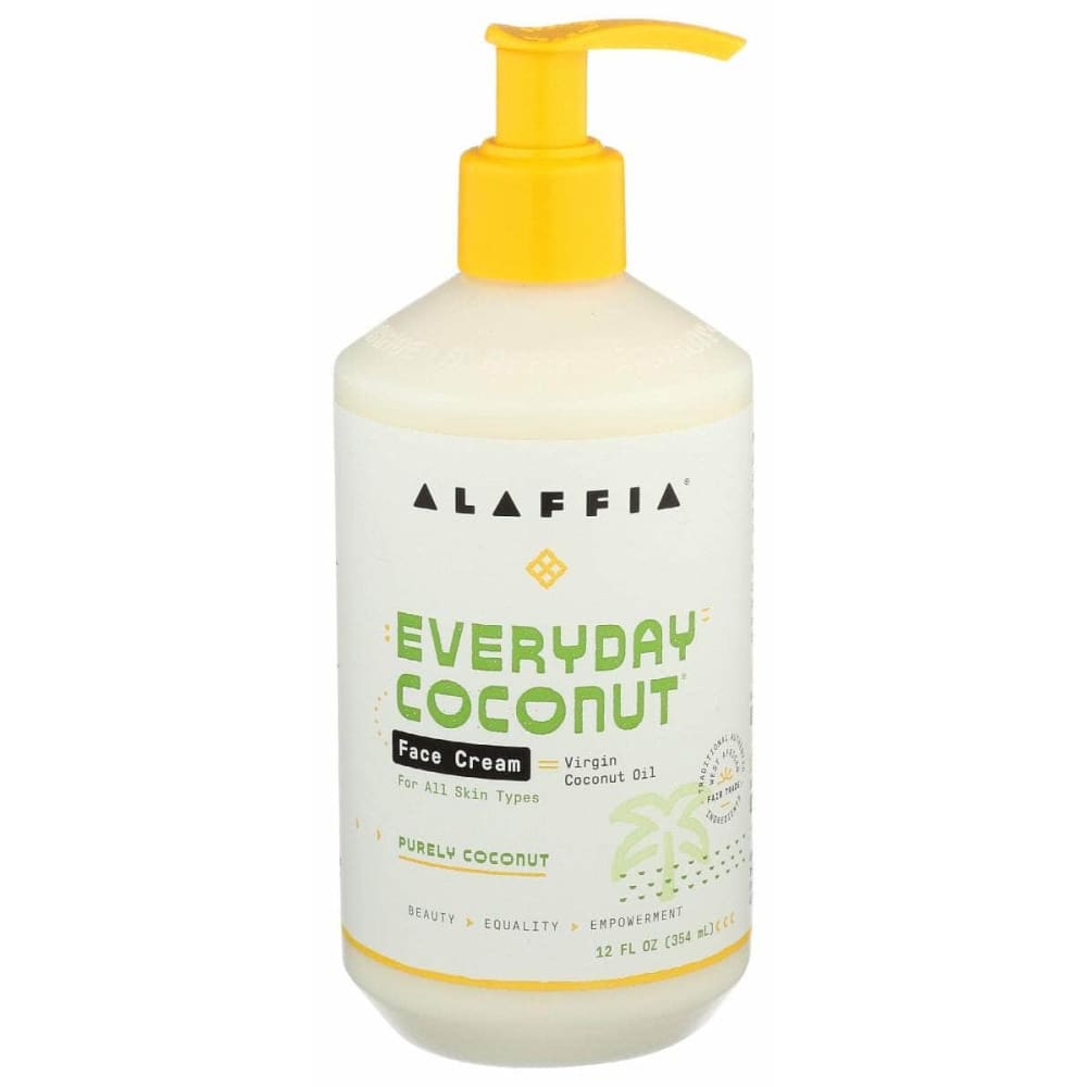 ALAFFIA ALAFFIA Everyday Coconut Face Cream Purely Coconut, 12 fo