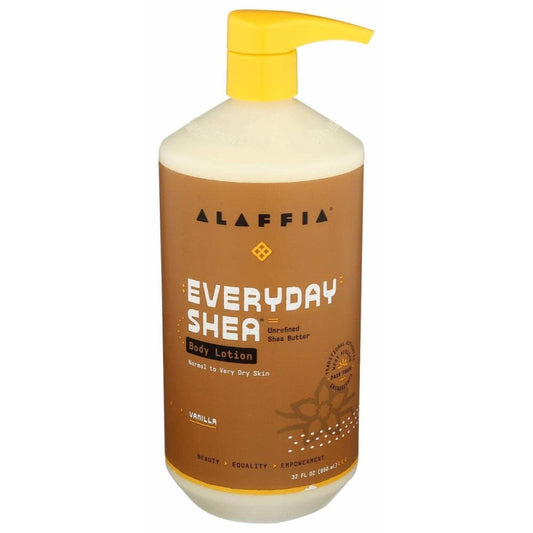 ALAFFIA ALAFFIA Everyday Shea Body Lotion Vanilla, 32 fo