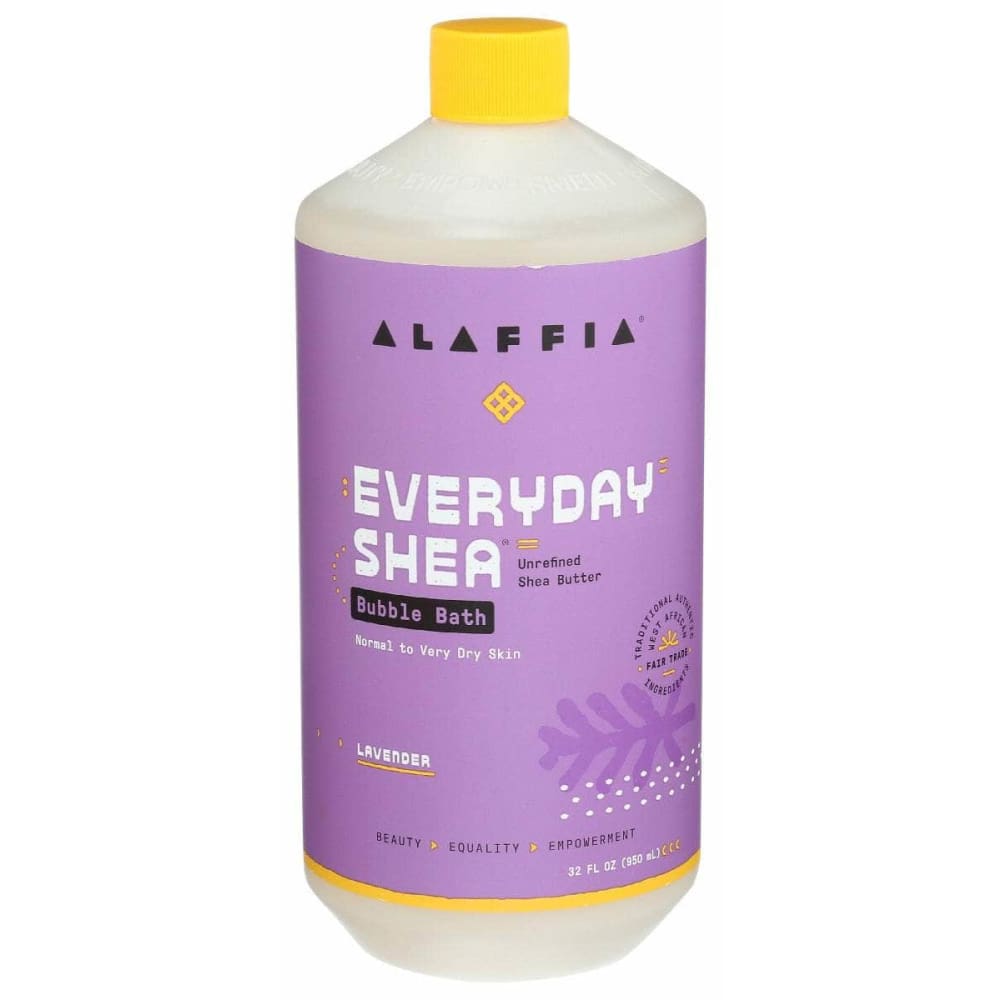ALAFFIA ALAFFIA Everyday Shea Bubble Bath Lavender, 32 fo