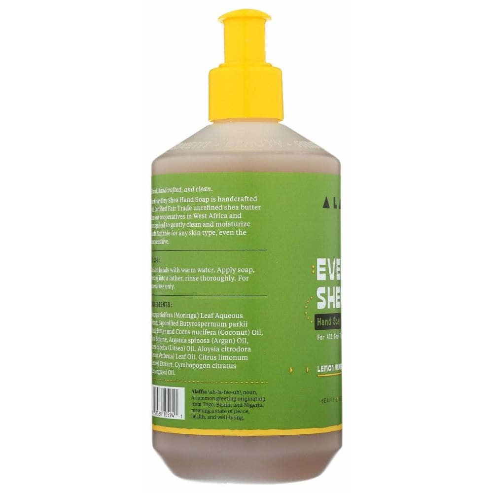 ALAFFIA Alaffia Everyday Shea Hand Soap Lemon Verbena, 12 Fo