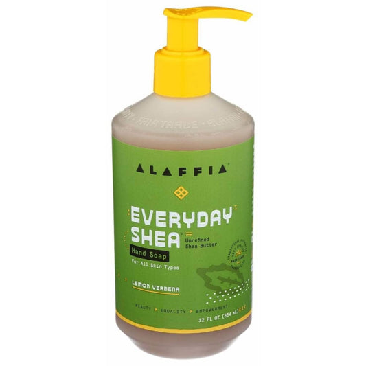 ALAFFIA Alaffia Everyday Shea Hand Soap Lemon Verbena, 12 Fo
