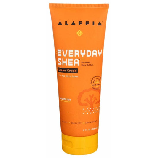 ALAFFIA ALAFFIA Everyday Shea Shave Cream Unscented, 8 fo