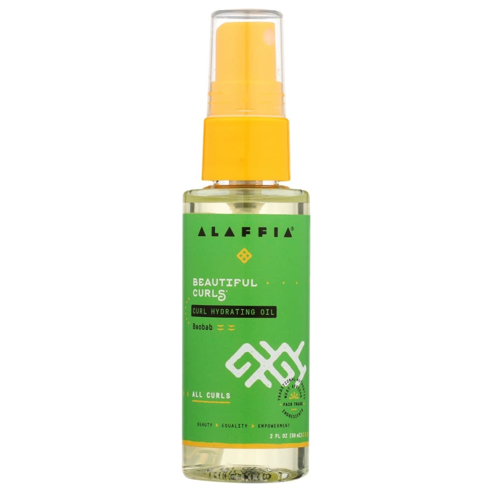 ALAFFIA: Hydrating Curl Oil 2 fo (Pack of 4) - Beauty & Body Care > Hair Care > Hair Styling Products - ALAFFIA