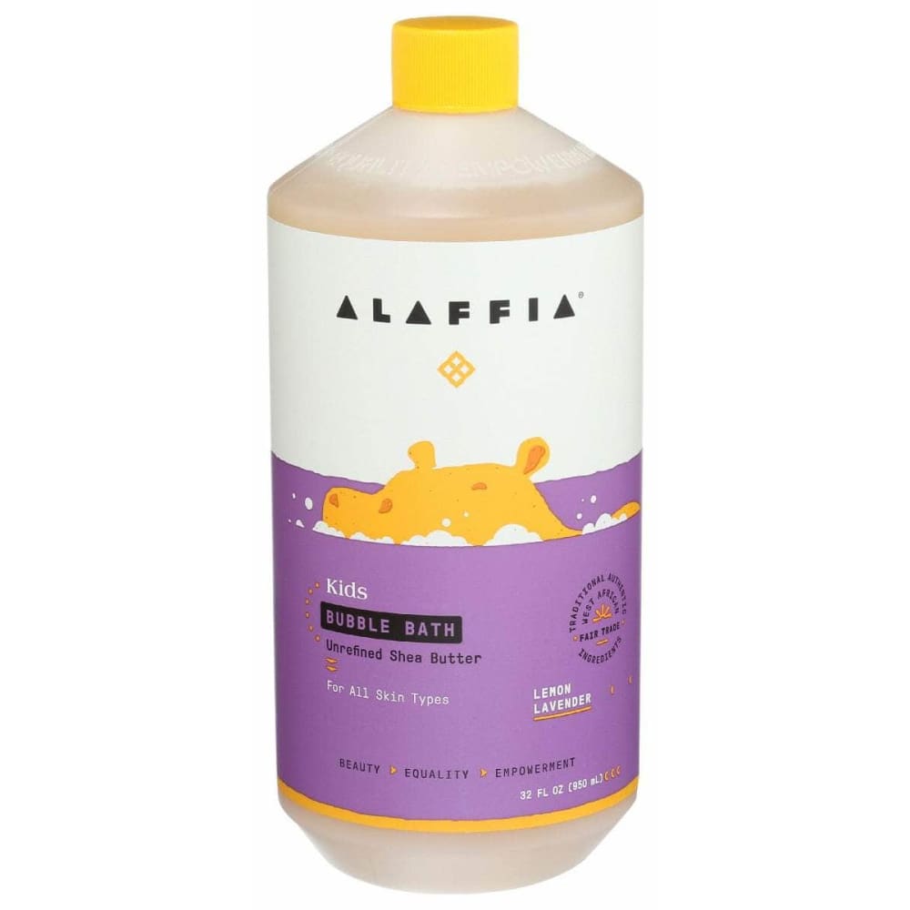 ALAFFIA ALAFFIA Kids Bubble Bath Lemon Lavender, 32 fo