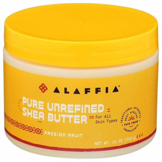 ALAFFIA ALAFFIA Pure Unrefined Shea Butter Passion Butter, 11 oz