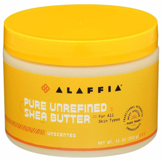 ALAFFIA ALAFFIA Pure Unrefined Shea Butter Unscented, 11 oz