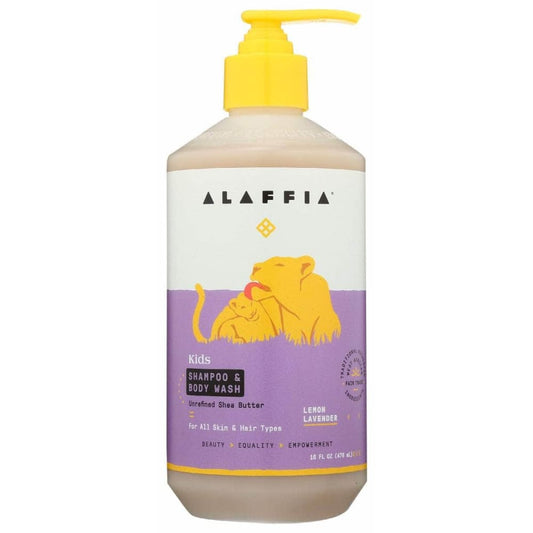 ALAFFIA ALAFFIA Shampoo Wash Shea Lmn Lav, 16 fo