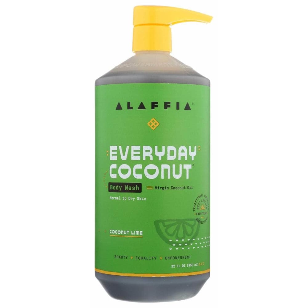 ALAFFIA ALAFFIA Wash Body Coconut Lime, 32 fo