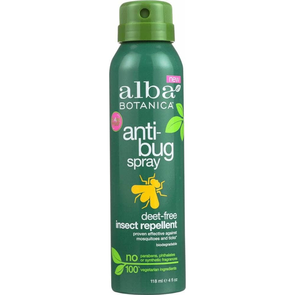 ALBA BOTANICA Alba Botanica Bug Spray Deet Free, 4 Oz