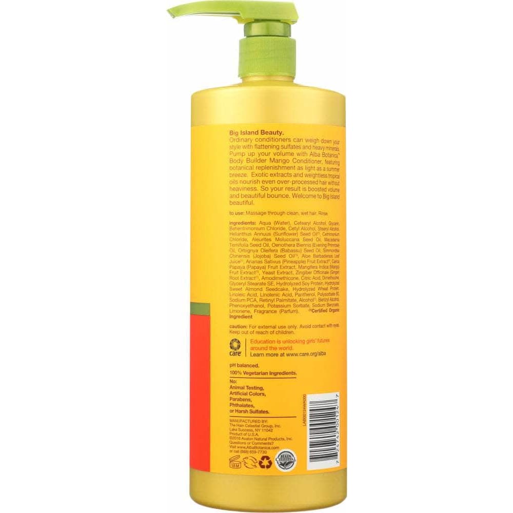 ALBA BOTANICA Alba Botanica Conditioner Mango Body Builder, 32 Oz