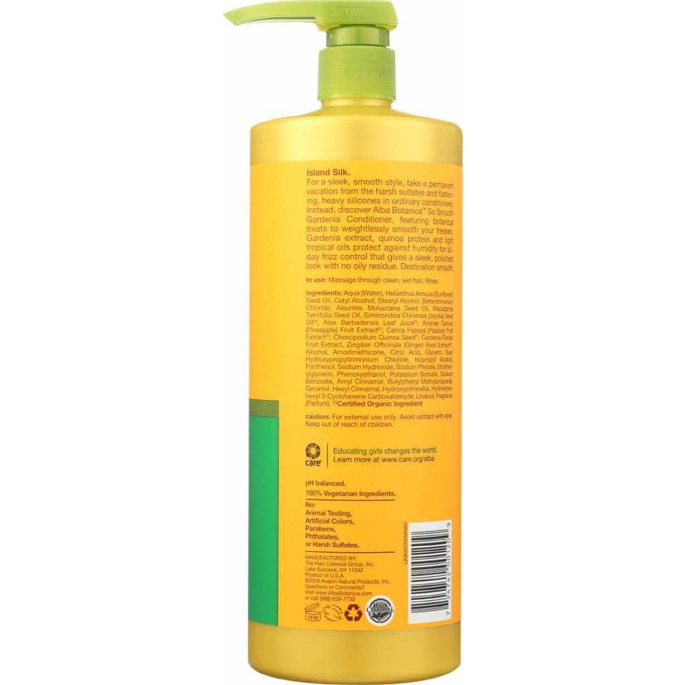 ALBA BOTANICA Alba Botanica Conditioner Smooth Gardenia, 32 Oz