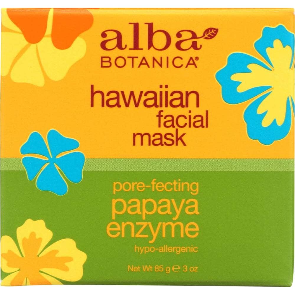 ALBA BOTANICA Alba Botanica Hawaiian Facial Mask Papaya Enzyme, 3 Oz