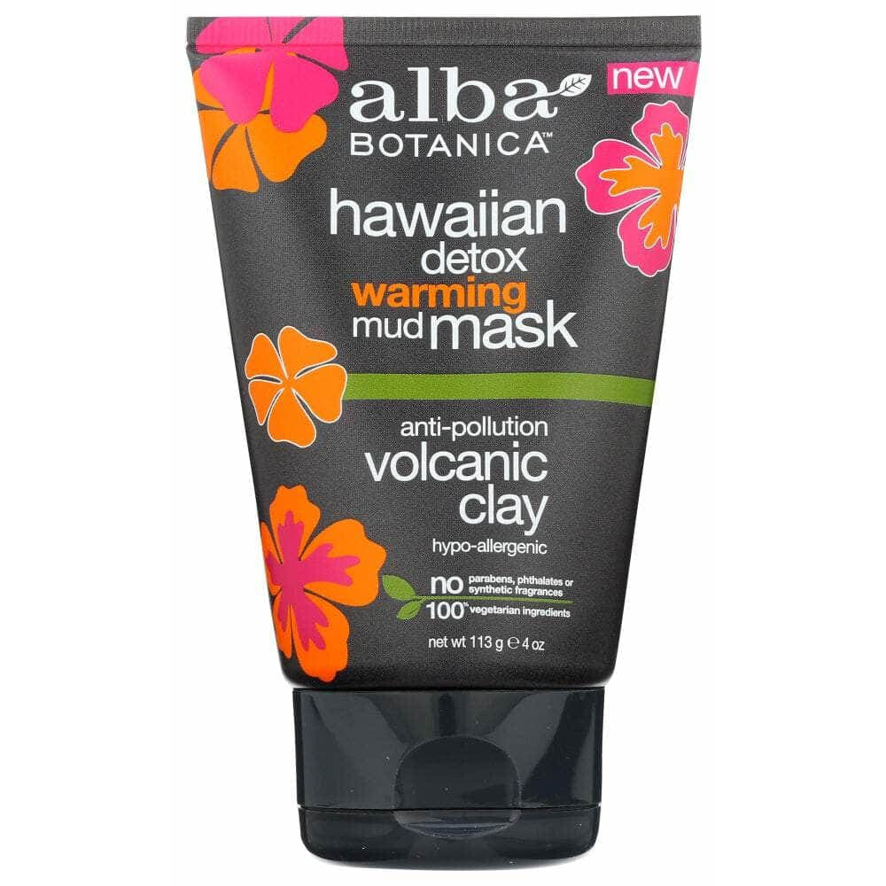 Alba Botanica Alba Botanica Mask Hi Detox Warming Mud, 4 oz