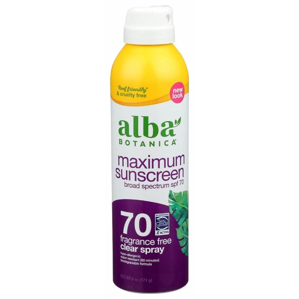 ALBA BOTANICA ALBA BOTANICA Maximum Sunscreen, 6 ea