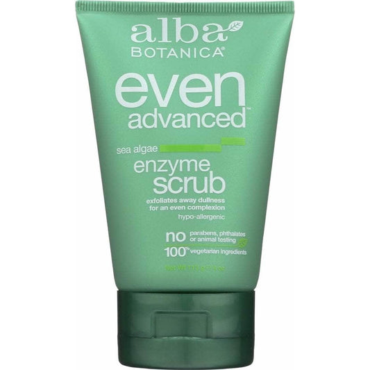 ALBA BOTANICA Alba Botanica Natural Even Advanced Sea Algae Enzyme Scrub, 4 Oz
