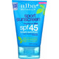 Alba Botanica Alba Botanica Natural Very Emollient Sunscreen Sport SPF 45, 4 oz