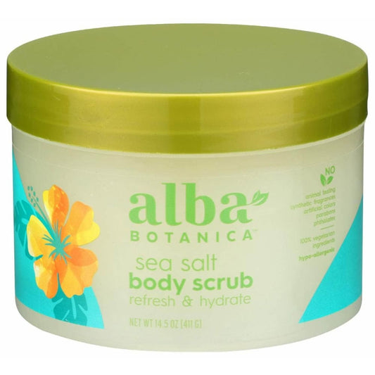 ALBA BOTANICA Alba Botanica Sea Salt Body Scrub, 14.5 Oz