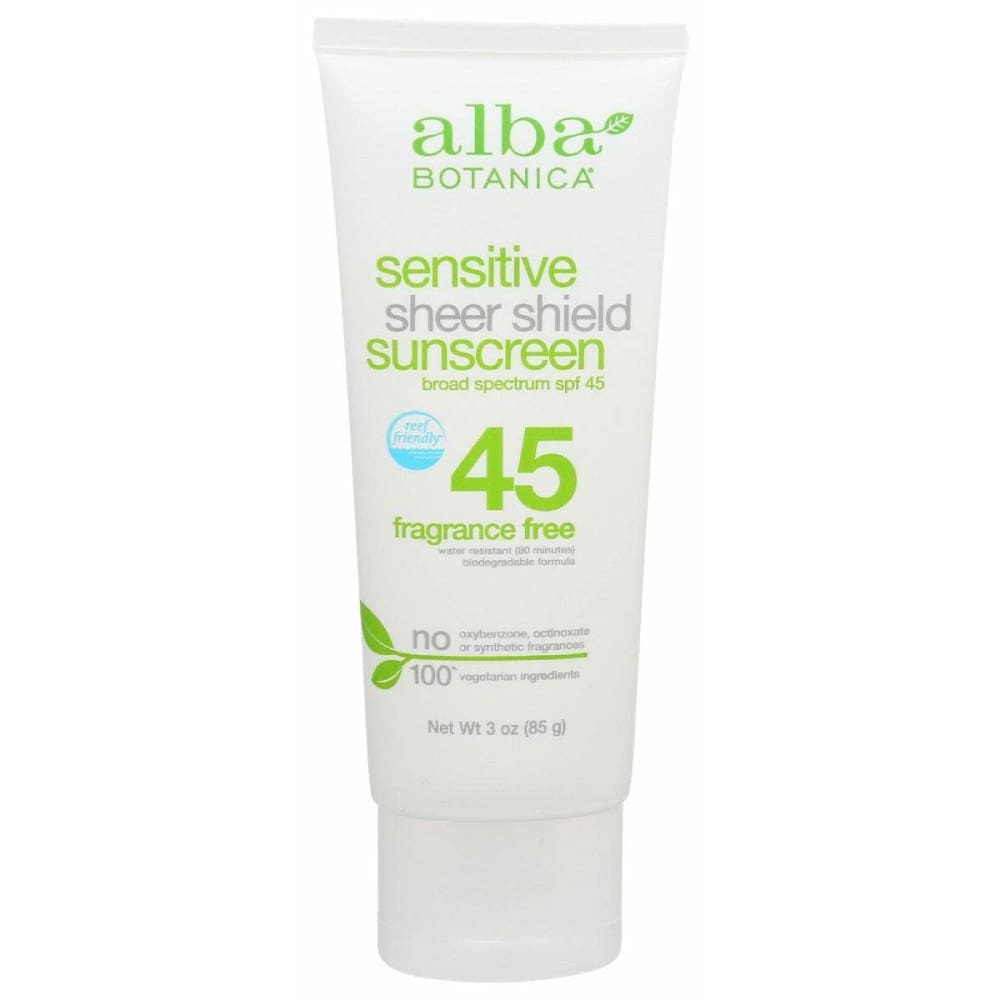 ALBA BOTANICA ALBA BOTANICA Sensitive Sheer Shield, 3 oz