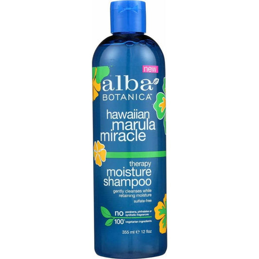 ALBA BOTANICA Alba Botanica Shampoo Marula Miracle, 12 Oz