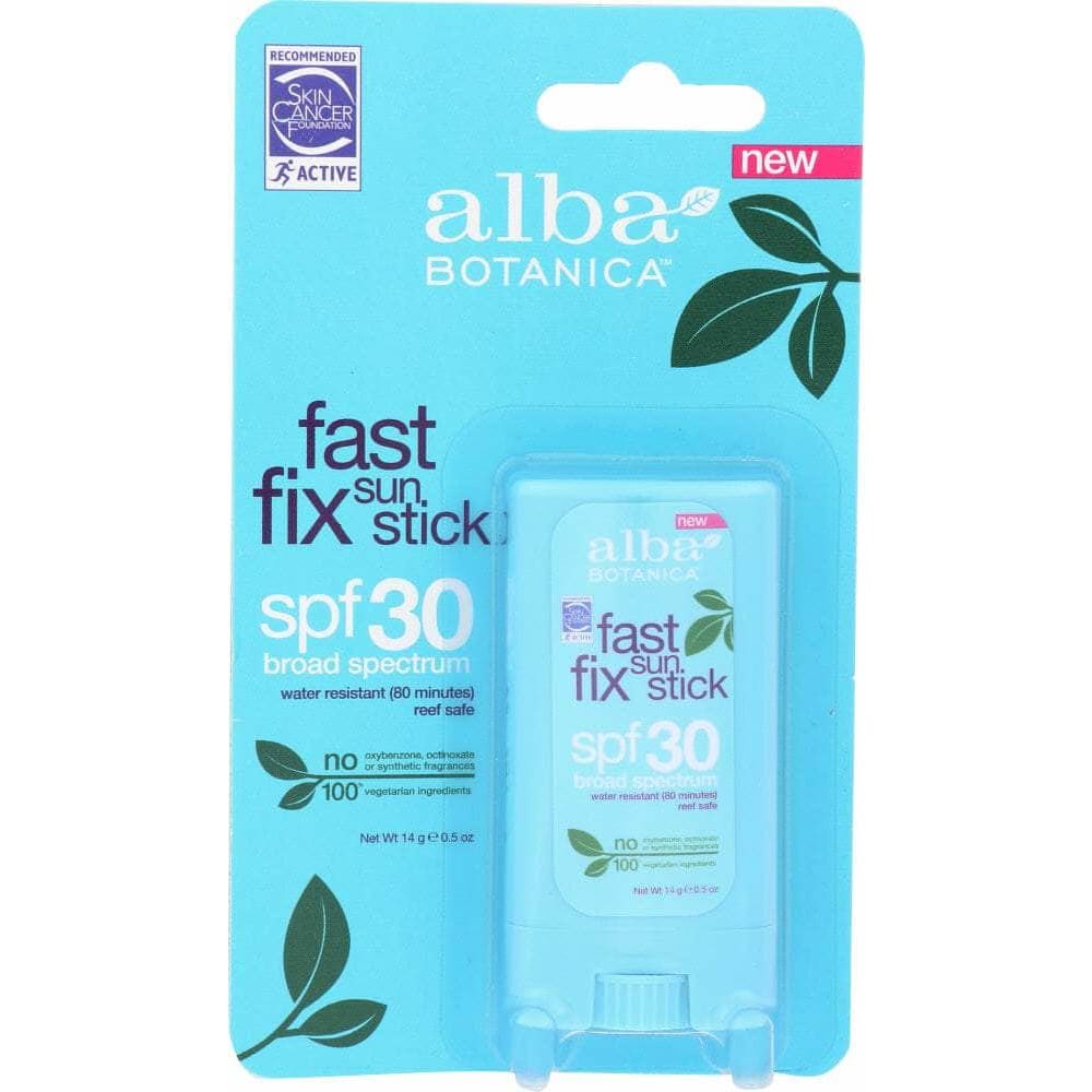 ALBA BOTANICA Alba Botanica Sun Stick Fast Fix Spf 30, 0.5 Oz