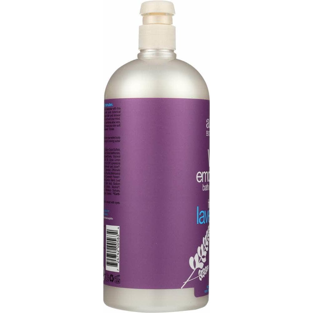 ALBA BOTANICA Alba Botanica Very Emollient Bath & Shower Gel French Lavender, 32 Oz