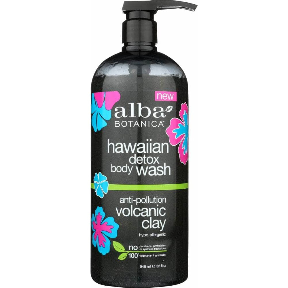 Alba Botanica Alba Botanica Wash Body Hawaiian Detox, 32 oz