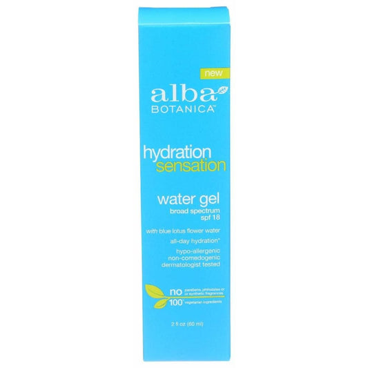 ALBA BOTANICA Alba Botanica Water Gel Spf 18, 2 Oz