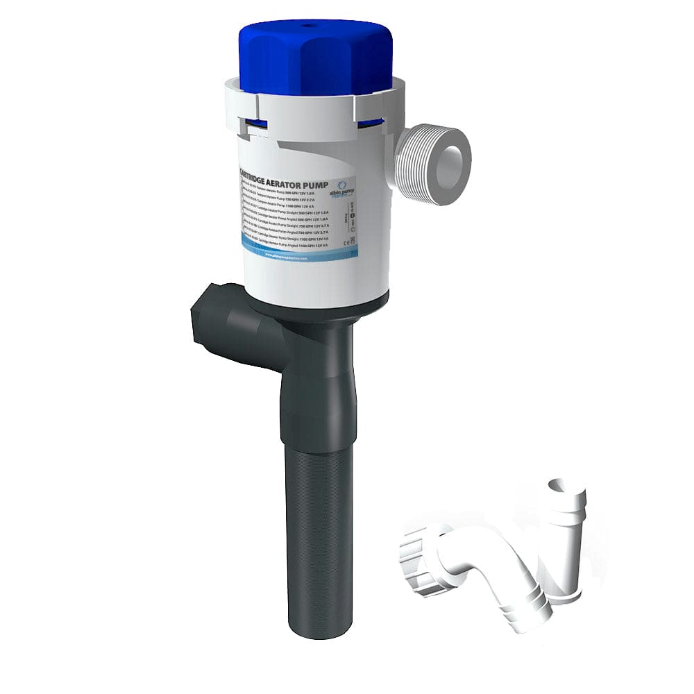 Albin Group Cartridge Aerator Pump - 1100 GPH - 12V - Straight - Marine Plumbing & Ventilation | Livewell Pumps - Albin Group