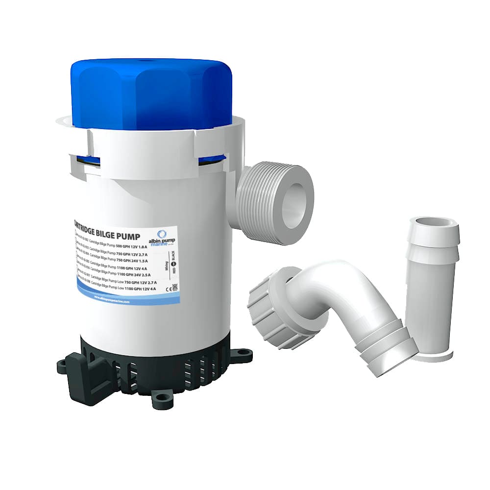 Albin Group Cartridge Bilge Pump 750GPH - 12V - Marine Plumbing & Ventilation | Bilge Pumps - Albin Group