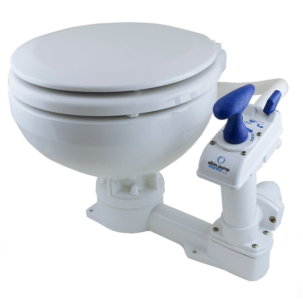 Albin Group Marine Toilet Manual Comfort - Marine Plumbing & Ventilation | Marine Sanitation - Albin Group