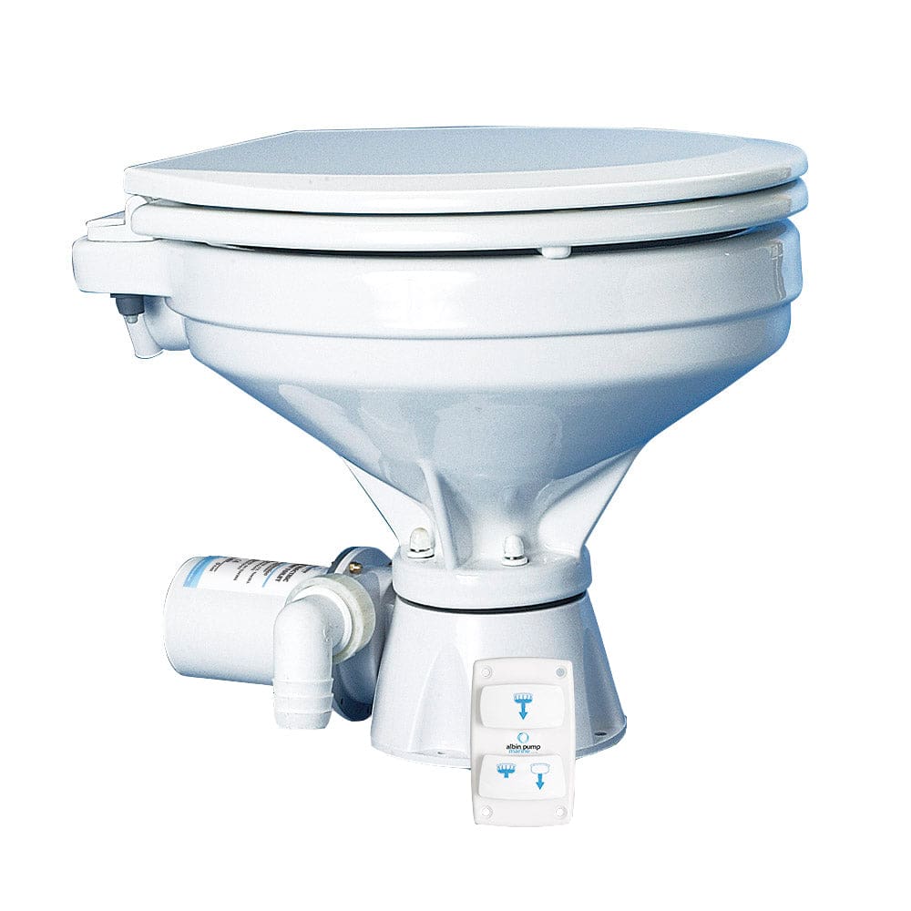 Albin Group Marine Toilet Silent Electric Comfort - 12V - Marine Plumbing & Ventilation | Marine Sanitation - Albin Group
