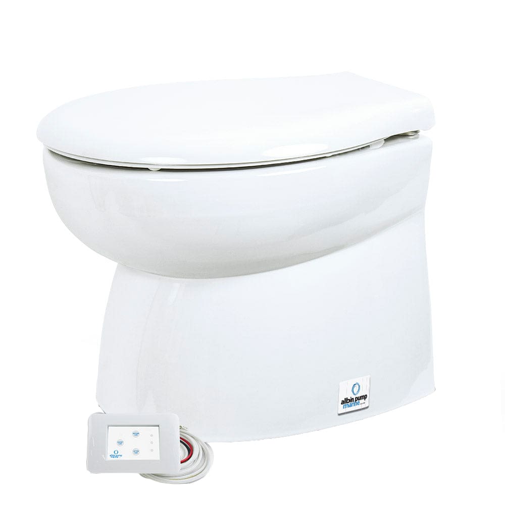 Albin Group Marine Toilet Silent Premium Low - 12V - Marine Plumbing & Ventilation | Marine Sanitation - Albin Group