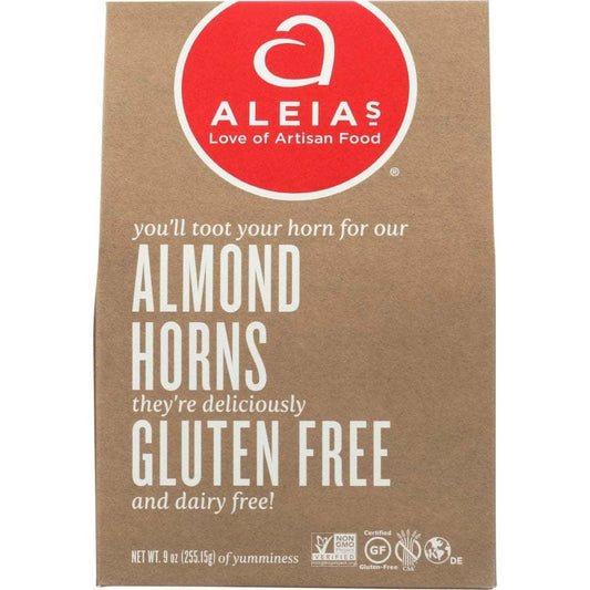 Aleias Aleias Almond Horn Cookies Gluten Free, 9 oz